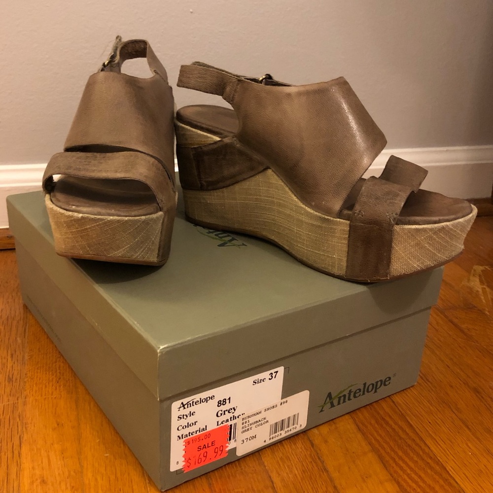 Antelope Wedge Shoes